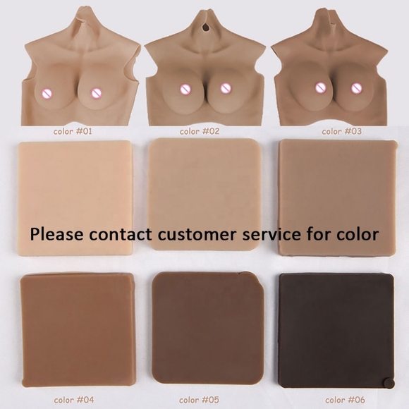 D-G Cup artificial Silicone breast form realistic Crossdresser Cosplay Boobs - Picture 6 of 6